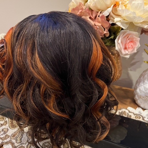 100% HUMAN HAIR STYLED WIG - Picture 5 of 10